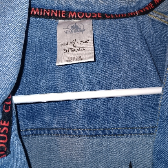 Disney Denim Jacket with Minnie Mouse Pins - Picture 5 of 5